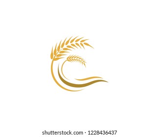Wheat logo icon