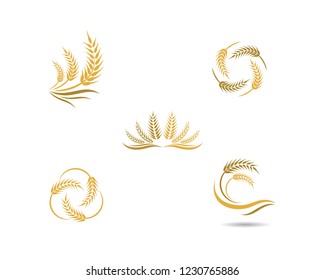 Wheat logo icon