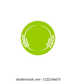 wheat logo template