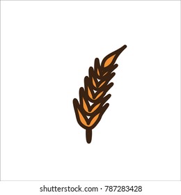 wheat logo template