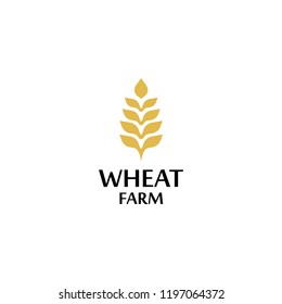 Wheat logo template suitable for your company.