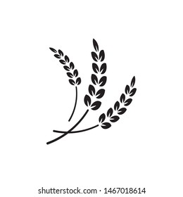 Wheat logo template vector bakery icon design - Shutterstock ID 1467018614