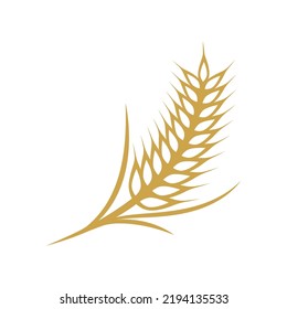 Wheat Logo template vector illustration design