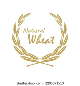 Wheat Logo template vector illustration design