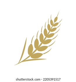 Wheat Logo template vector illustration design