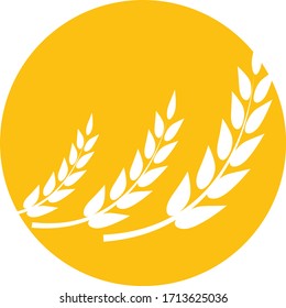 Wheat Logo Template vector symbol nature