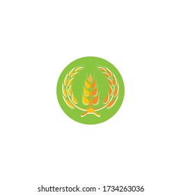 Vorlage für Weizen-Logo