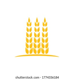 Wheat Logo Template vector symbol nature
