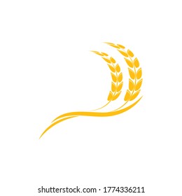 Similar Images, Stock Photos & Vectors of wheat Logo Template vector