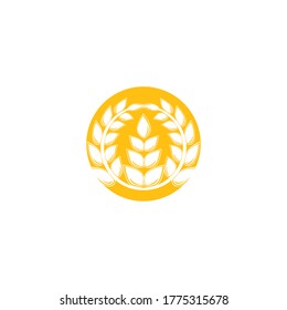 Sourdough Bread Logo Design Stock Vector (Royalty Free) 1354920101