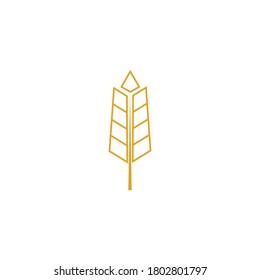 Wheat Logo Template vector symbol nature