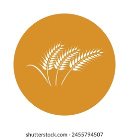 wheat logo vector illustration design