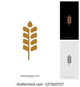 Wheat Luxury Grain and bread labels. Nature wheat. Agriculture wheat Logo Template Vector