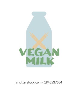 wheat milk. organic product for vgan and vegetarians