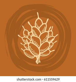 Wheat natural food