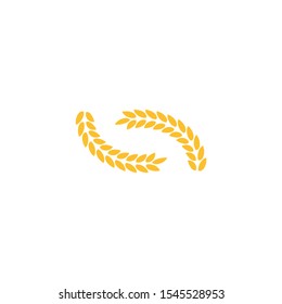 wheat oats logo design inspiration