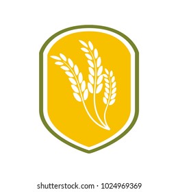 wheat paddy logo