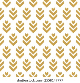 Wheat Pattern, grain minimal organic background vector design. Great for mobile app, web design, etc.