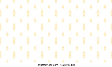 Wheat pattern wallpaper. oat symbol. free space for text. rice sign. Rice pattern wallpaper.