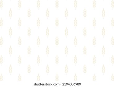 Wheat pattern wallpaper. oat symbol. free space for text. rice sign. Rice pattern wallpaper.