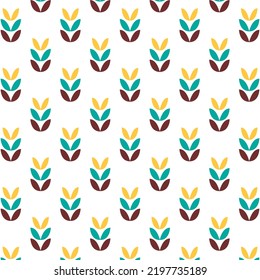 Wheat pattern wallpaper. oat symbol. free space for text. rice sign. Rice pattern wallpaper.