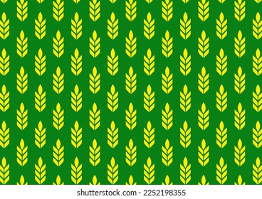 Wheat pattern wallpaper. oat symbol. free space for text. rice sign. Rice pattern wallpaper.