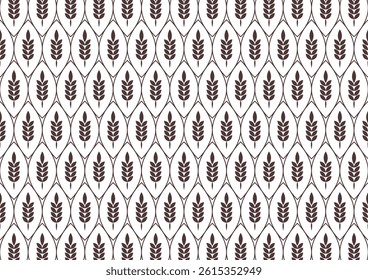 Wheat pattern wallpaper. oat symbol. free space for text. rice sign. Rice pattern wallpaper.