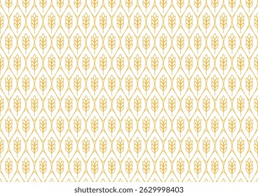 Wheat pattern wallpaper. oat symbol. free space for text. rice sign. Rice pattern wallpaper.