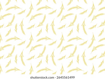 Wheat pattern wallpaper. oat symbol. free space for text. rice sign. Rice pattern wallpaper.