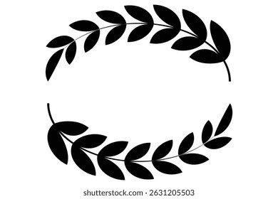 Wheat or rice icon symbol. Wheat icon vector illustration.