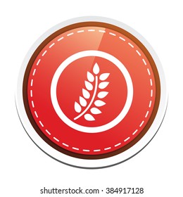 wheat sign icon