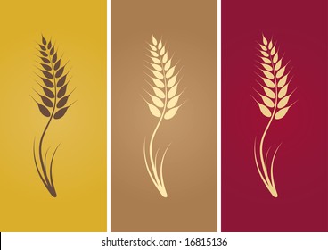 wheat silhouette.