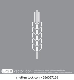 wheat spike ears icon