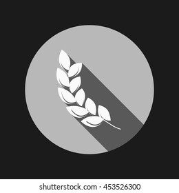 wheat spike ears icon