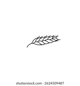 Wheat Spike Icon - Hand-drawn Icon