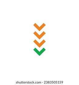 Wheat, square geometric symbol simple logo vector