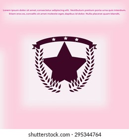 wheat star  vector
