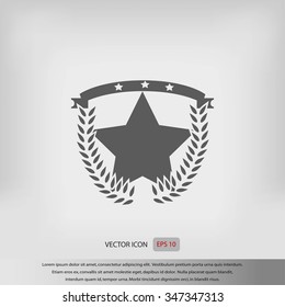 wheat star  vector