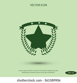 wheat star  vector