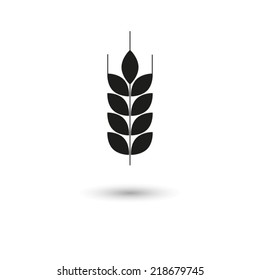 wheat - vector icon