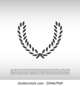 wheat vector icon