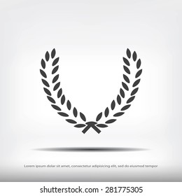 wheat vector icon