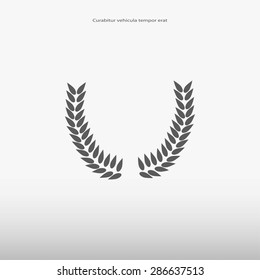 wheat vector icon
