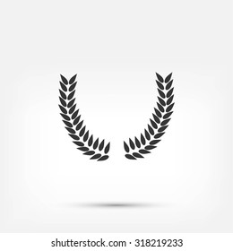 wheat vector icon
