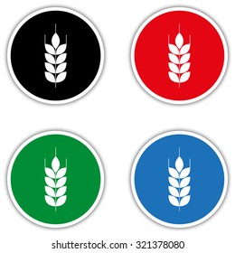 wheat - vector icon