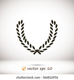 wheat vector icon