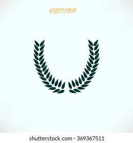 wheat vector icon