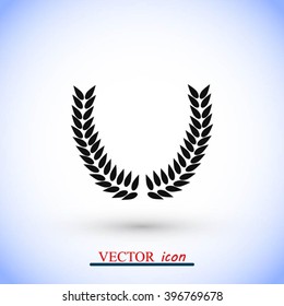 wheat vector icon