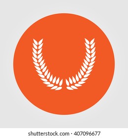 wheat vector icon