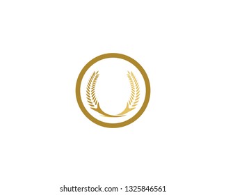 Wheat vector icon illustration